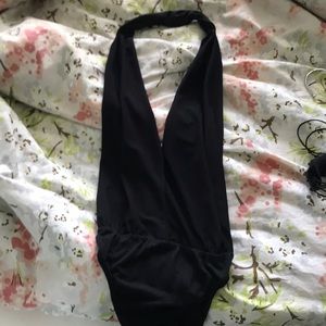 Open Front Bodysuit
